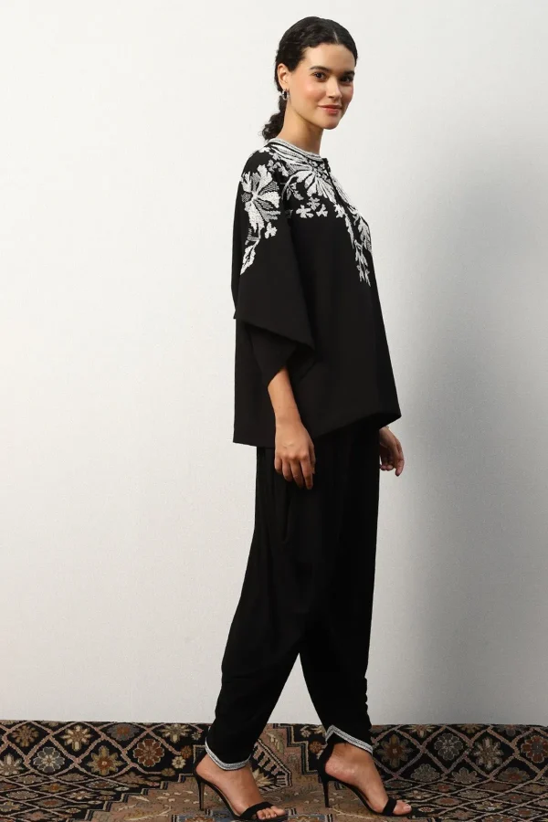 RANNA GILL Noir Coord Set Black Fashion