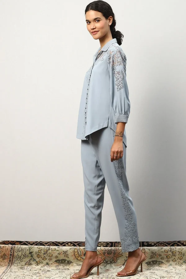 RANNA GILL Nora Matching Set Sky Blue Cheap