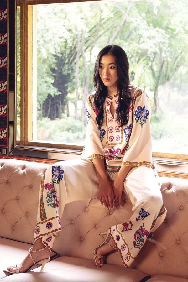 RANNA GILL Pompeii Boho Matching Set Off White Cheap