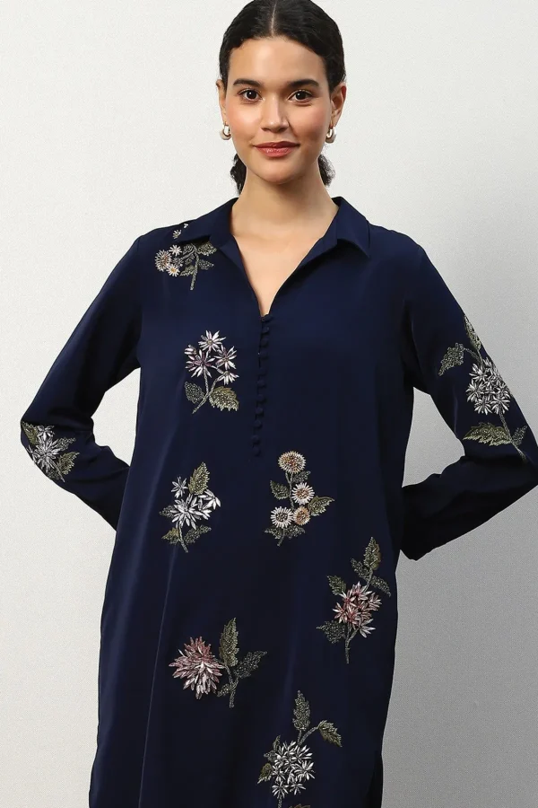 RANNA GILL Sol Matching Set Navy Cheap
