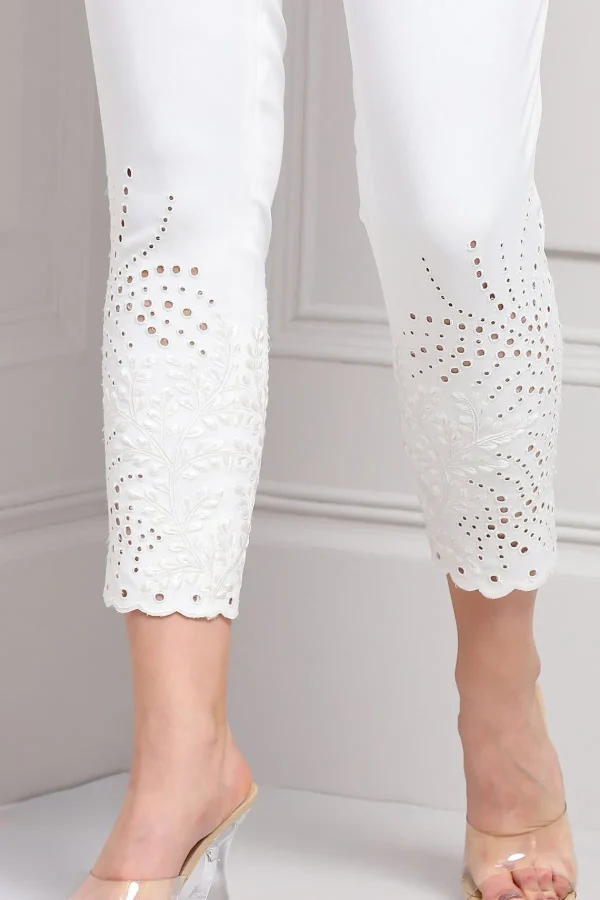 RANNA GILL Stella Pant White Flash Sale