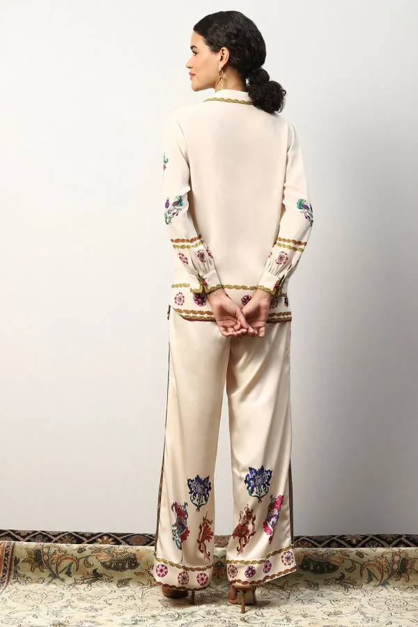 RANNA GILL Tiani Blouse Off White Discount