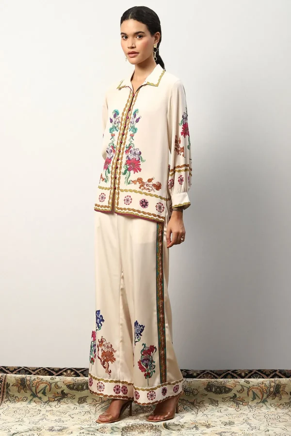 RANNA GILL Tiani Blouse Off White Discount