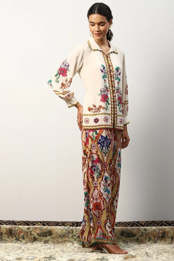 RANNA GILL Tiani Blouse Off White Discount