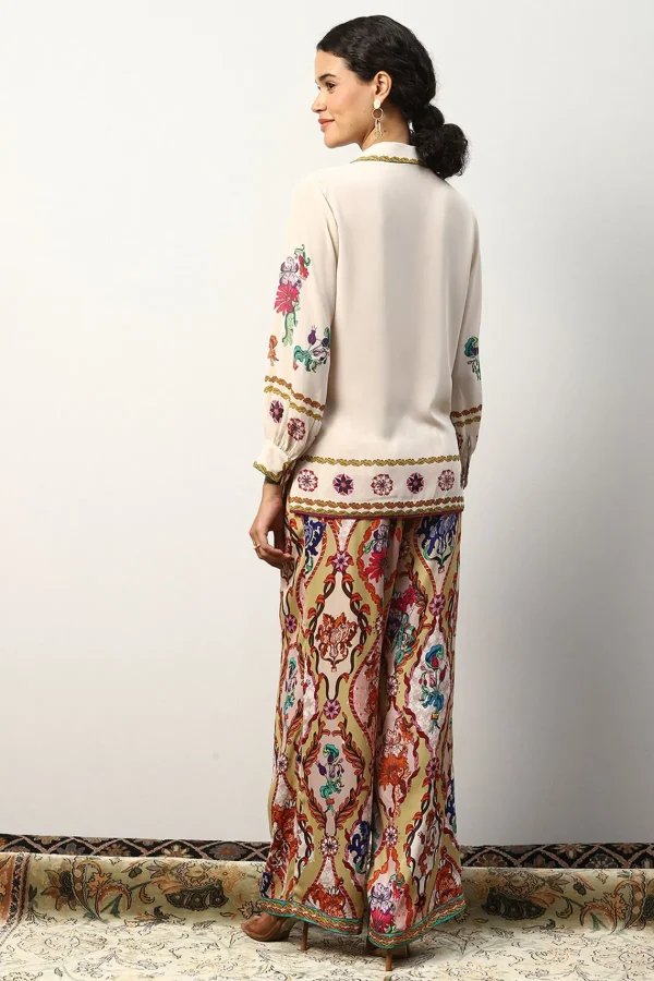 RANNA GILL Tiani Blouse Off White Discount