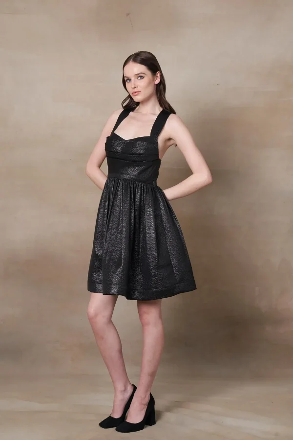RANNA GILL Vanessa Dress Black Outlet
