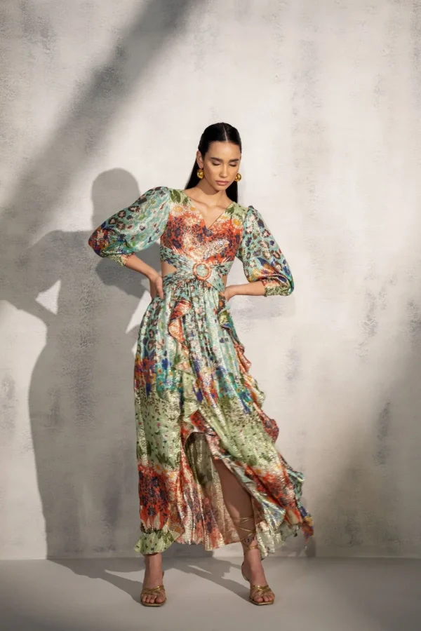 RANNA GILL Vera Dress Multi Shop