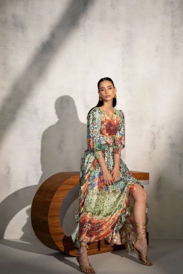 RANNA GILL Vera Dress Multi Shop